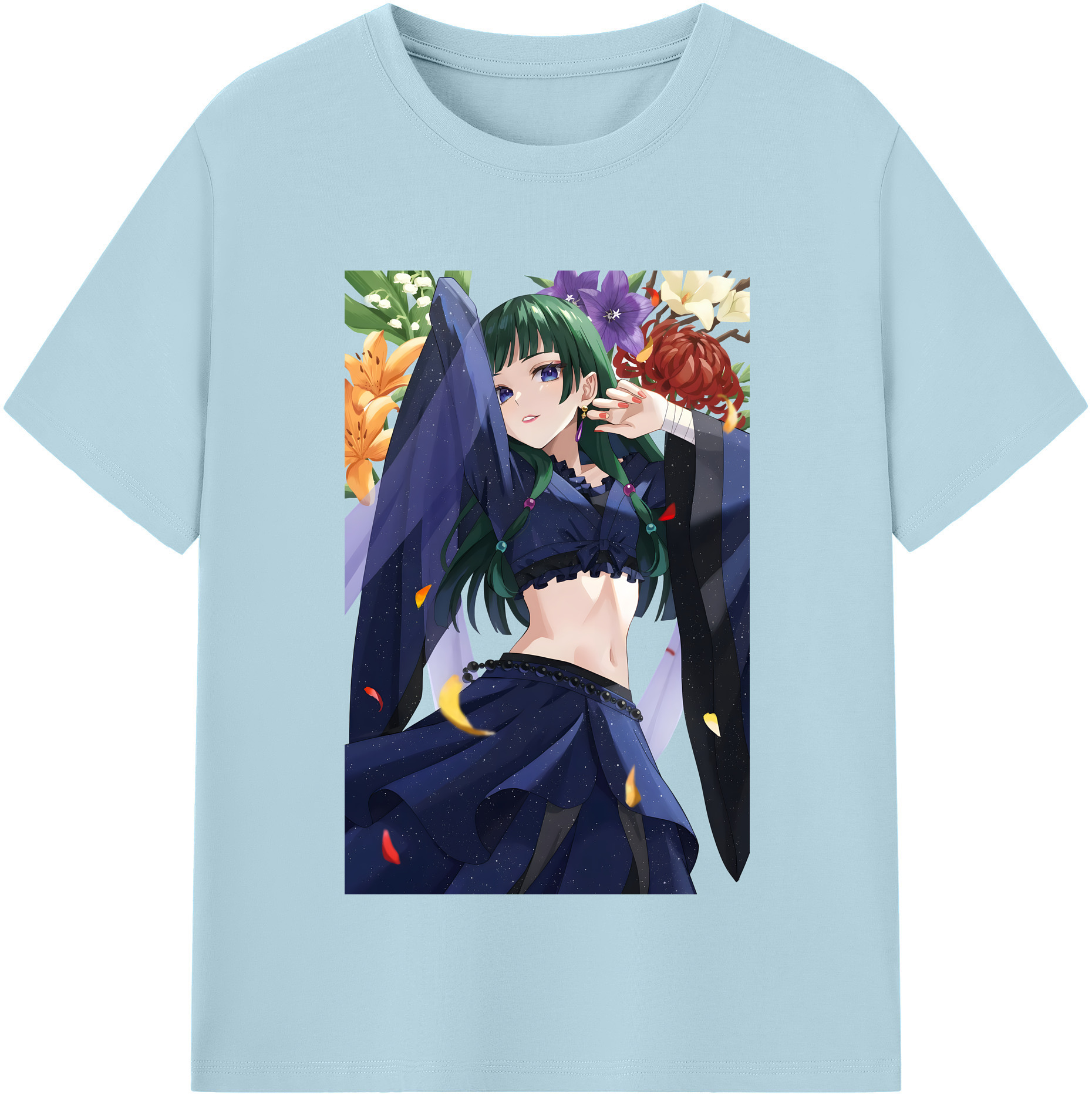（画像用） 薬屋のひとりごと The Apothecary Diaries 綿100％半袖Tシャツ（フロントプリント）